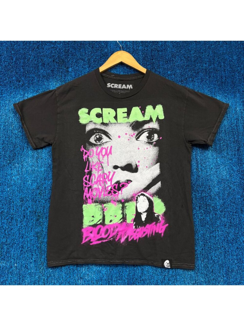 Bloody Disgusting x Scream Horror Movie T-Shirt Size Medium